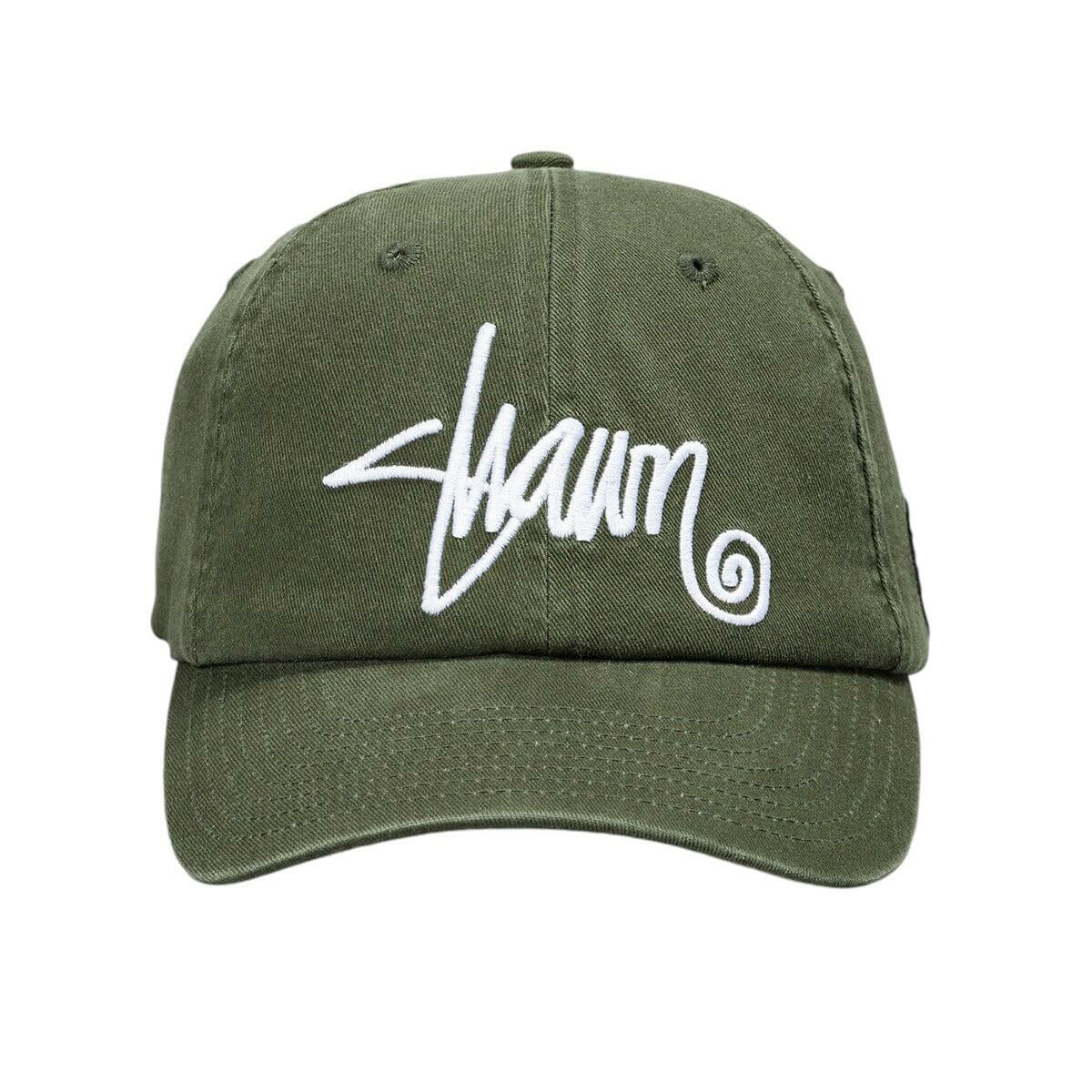 S/Double - Shawn Script Strapback Cap Forest.