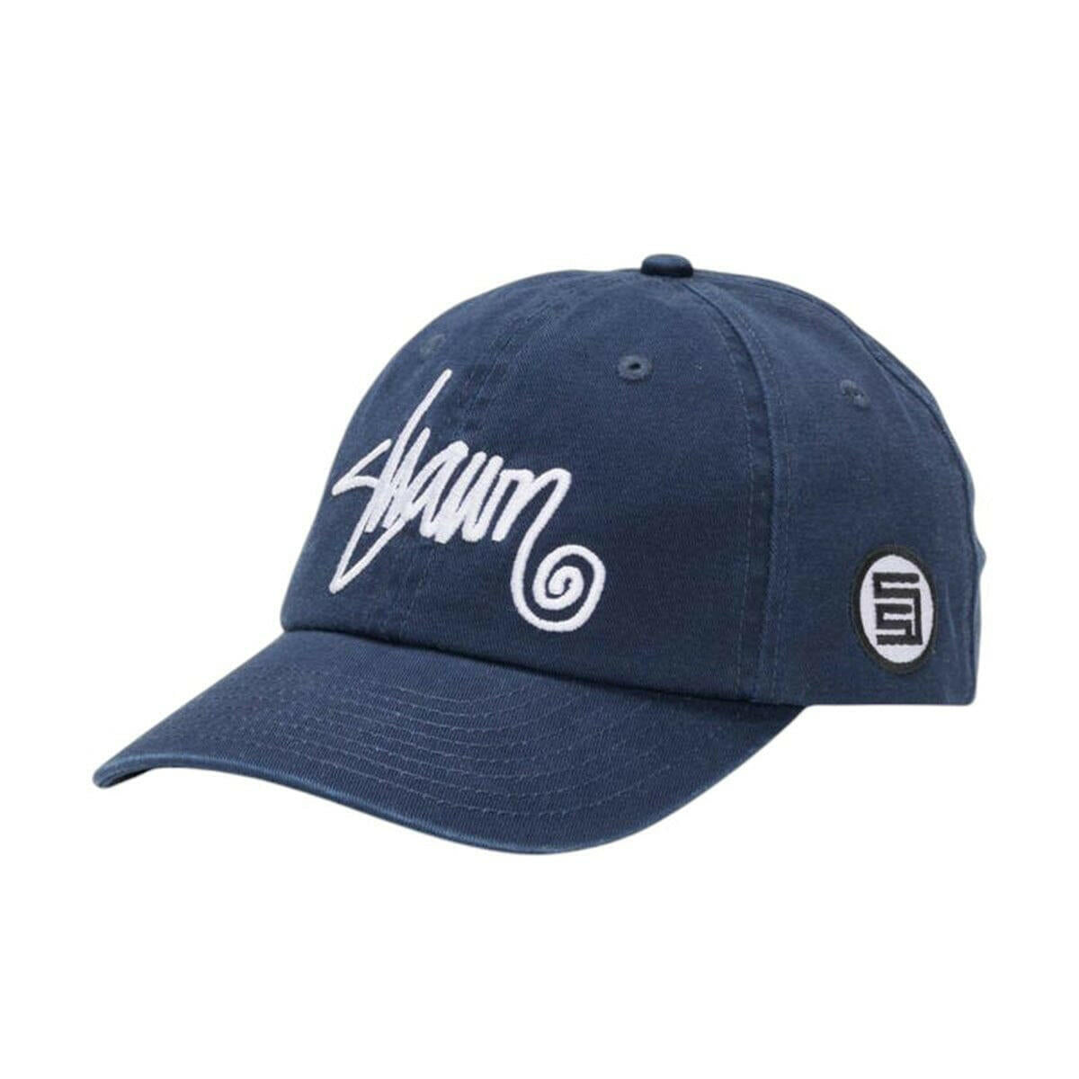 S/Double - Shawn Script Strapback Cap Navy.