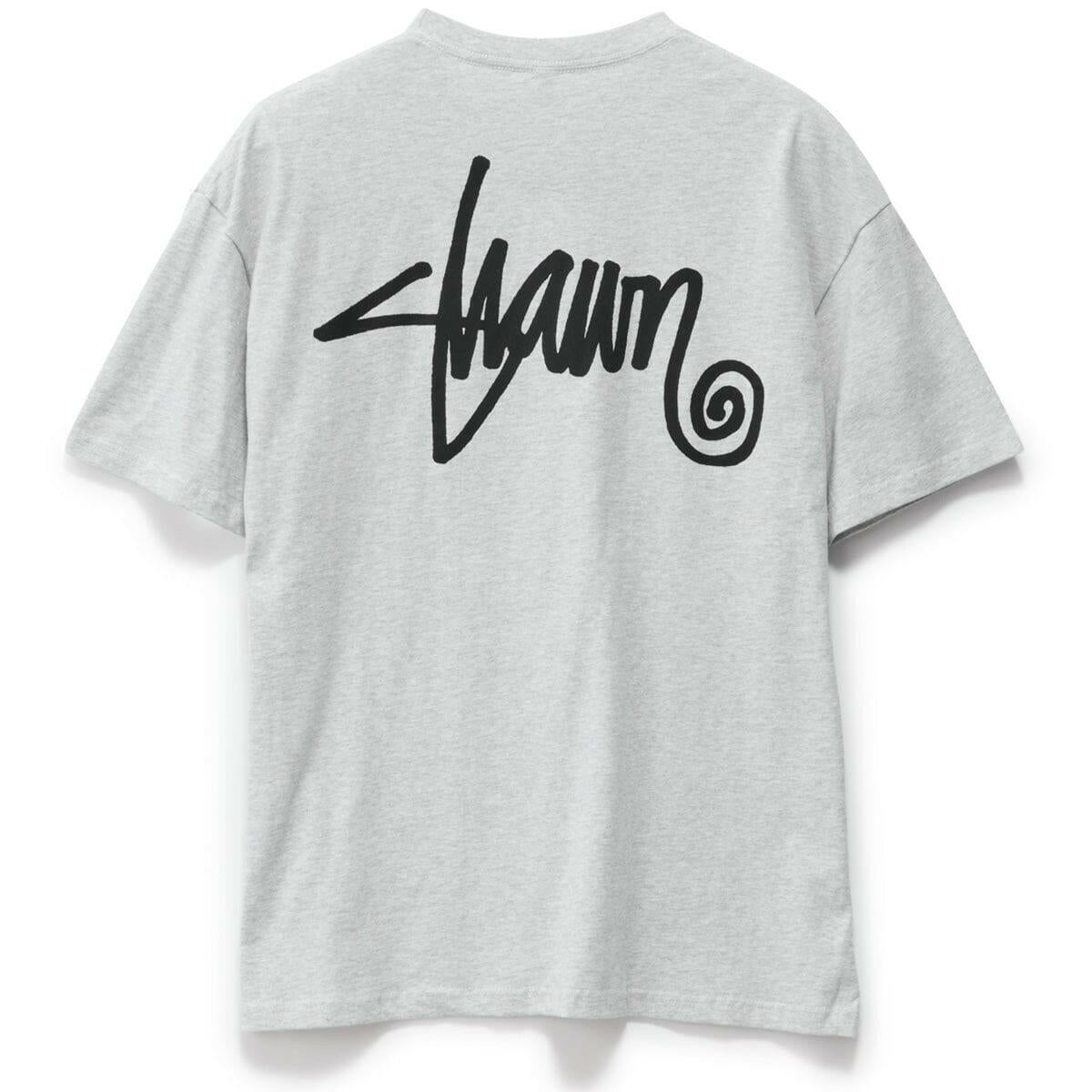 S/Double - Shawn Script Tee Grey Heather.