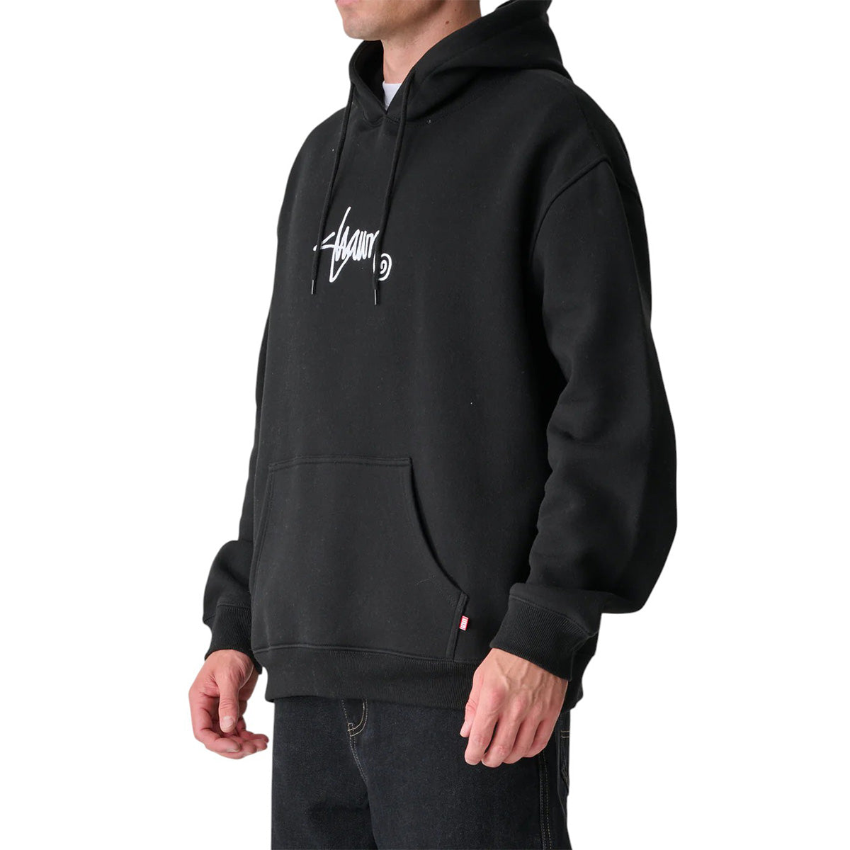 S/Double - Small Stock Hoodie Black.