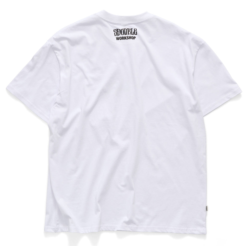 S/Double Small Stock Tee White