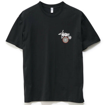 S/Double - Tack Dot Tee Washed Black.