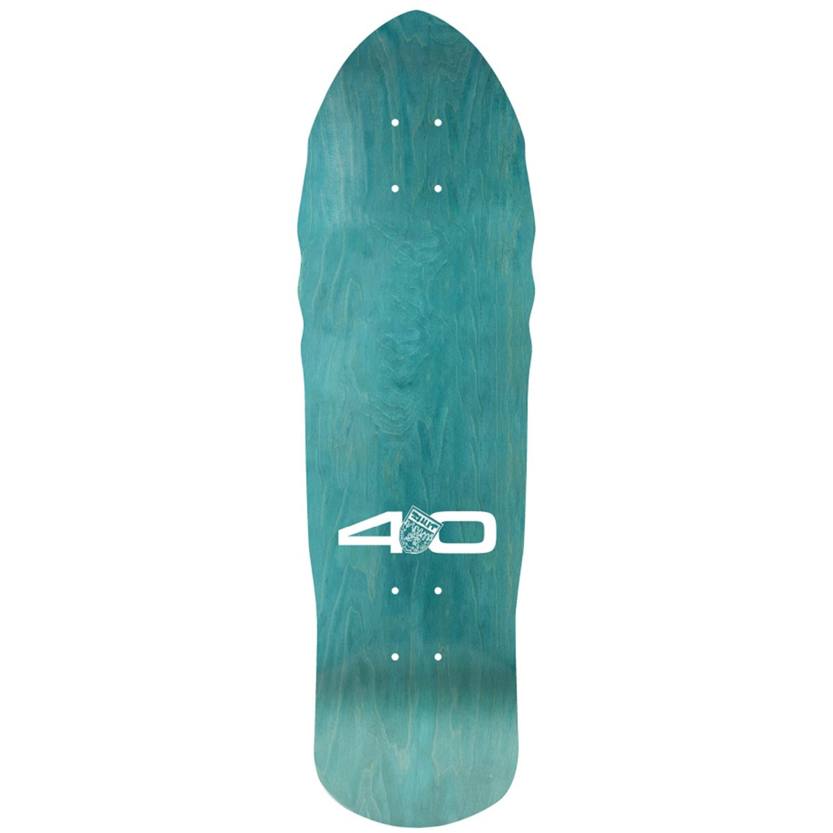 Shut Speed Shark 9.0 Hologram Skateboard Deck Top View