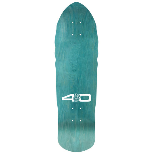 Shut Speed Shark 9.0 Hologram Skateboard Deck Top View