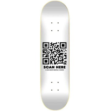 Skate Mental - Giorgi Armani QR 8.25 Skateboard Deck.