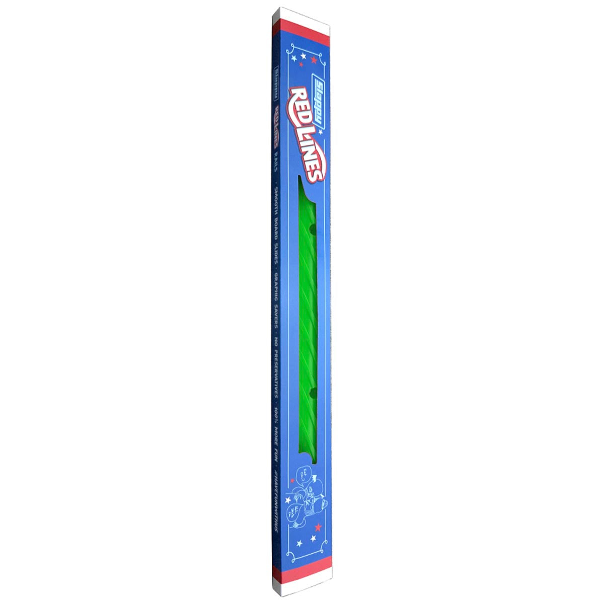 Slappy Green Apple Lines Rails Packaging