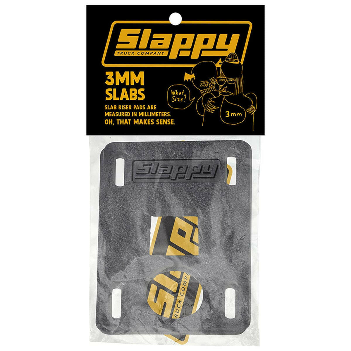Slappy - Slabs 3mm Low Risers.