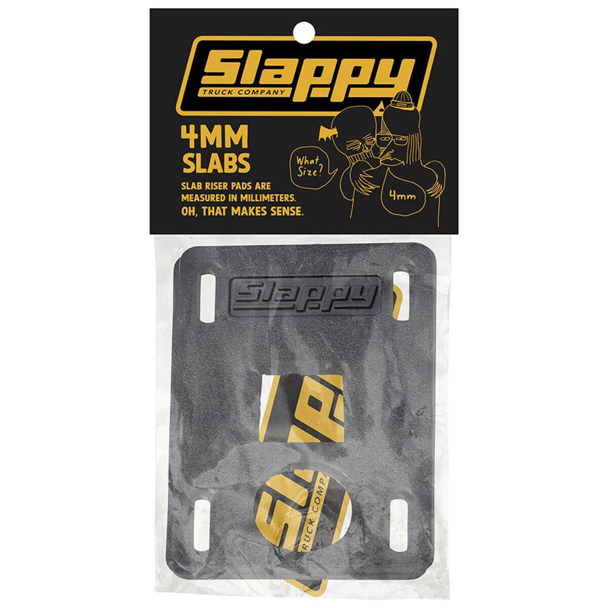 Slappy - Slabs 4mm Low Risers.
