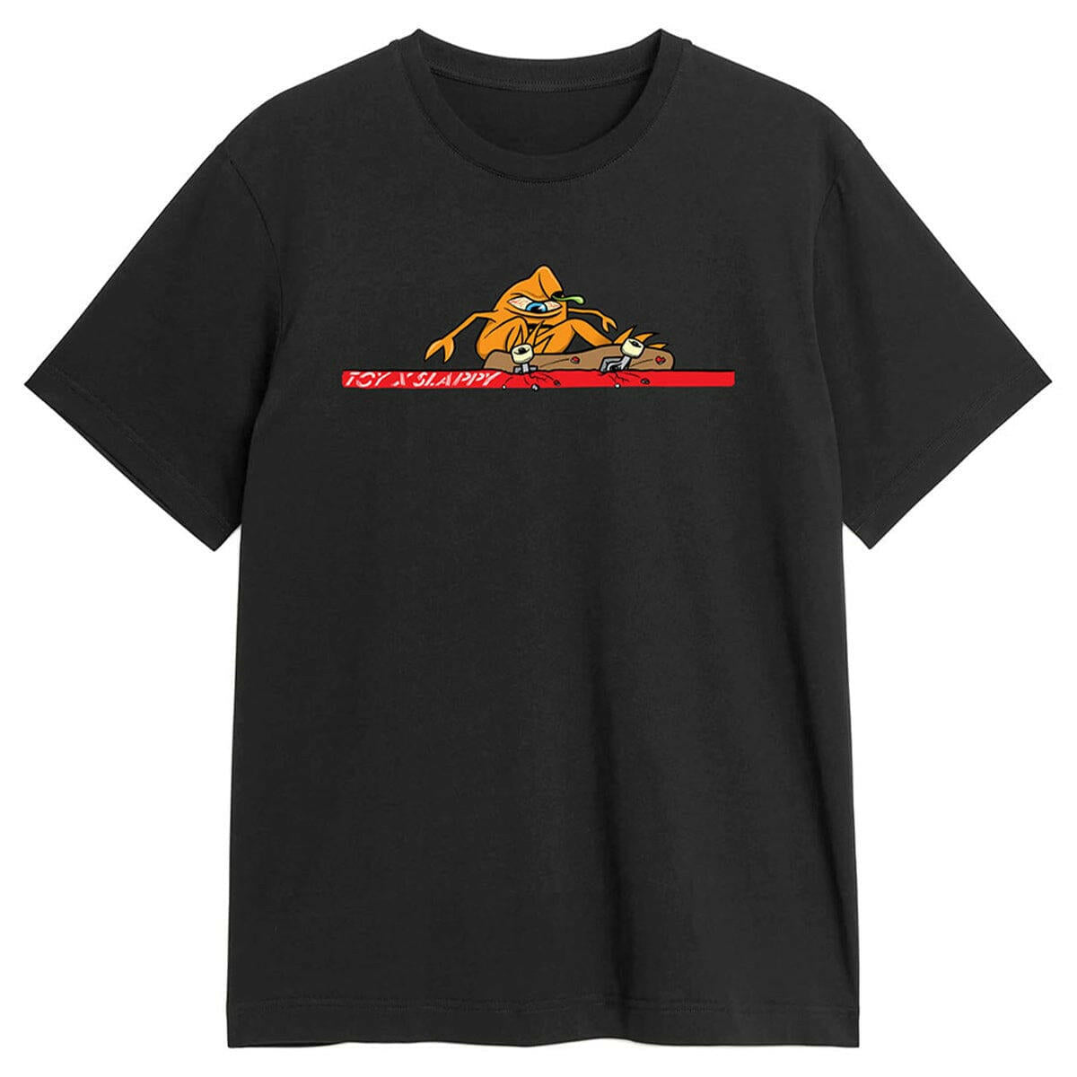 Slappy - Toy Machine Slappy Tee Black.