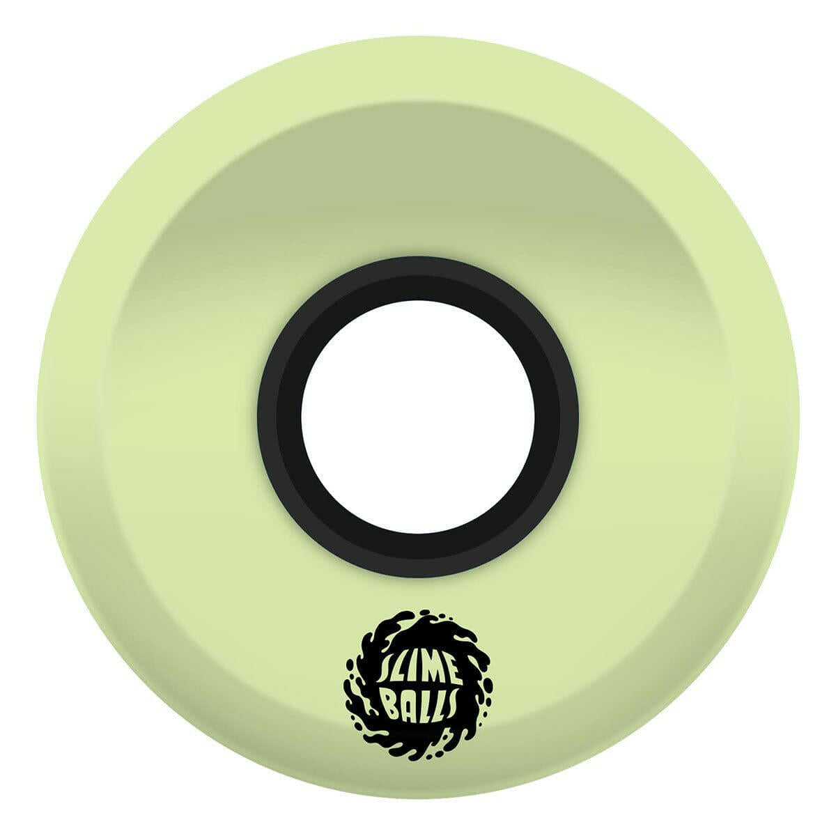 Slime Balls - Alien OG Slime GITD 60MM 78A Skateboard Wheels.