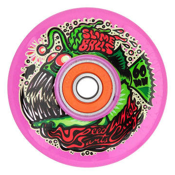 Slime Balls - Angler Light Ups OG Slime 60MM 78A Skateboard Wheels.