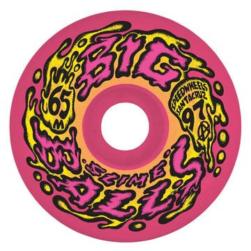 Slime Balls - Big Balls Pink Reissue 65MM 97A Skateboard Wheels.