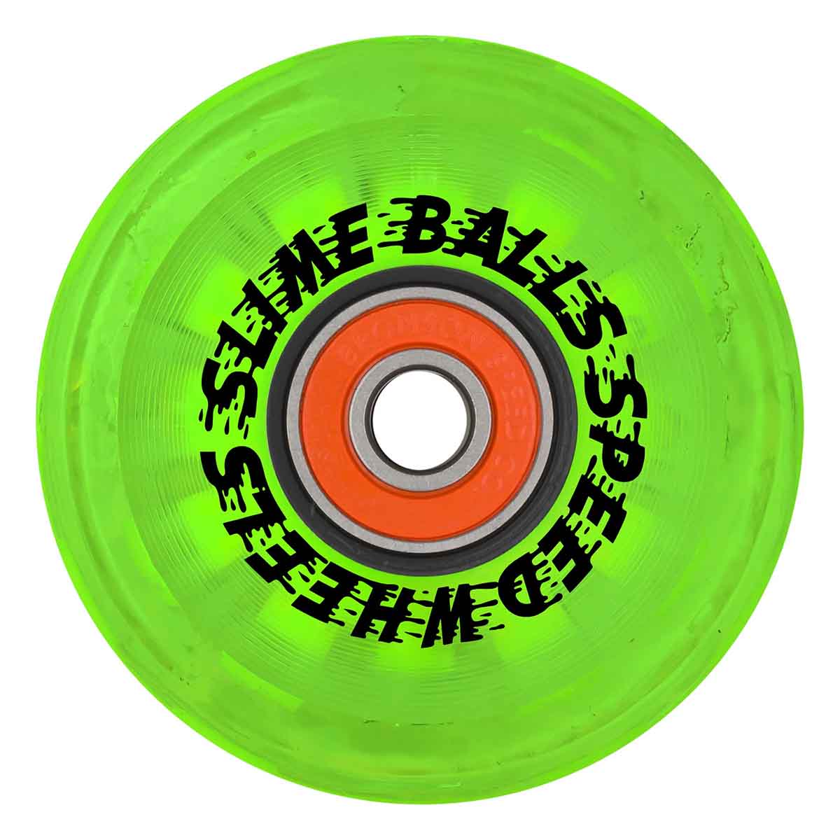 Slime Balls Cafe Light Ups 60MM 78A Skateboard Wheels Side