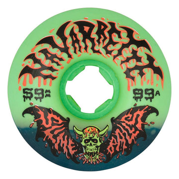 Slime Balls - Darren Navarrette Speed Balls Green/Black 59MM 99A Skateboard Wheels.