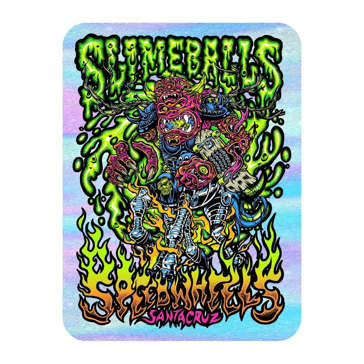 Slime Balls - Dirty Donny Mini OG Slime Green 54.5MM 78A Skateboard Wheels.