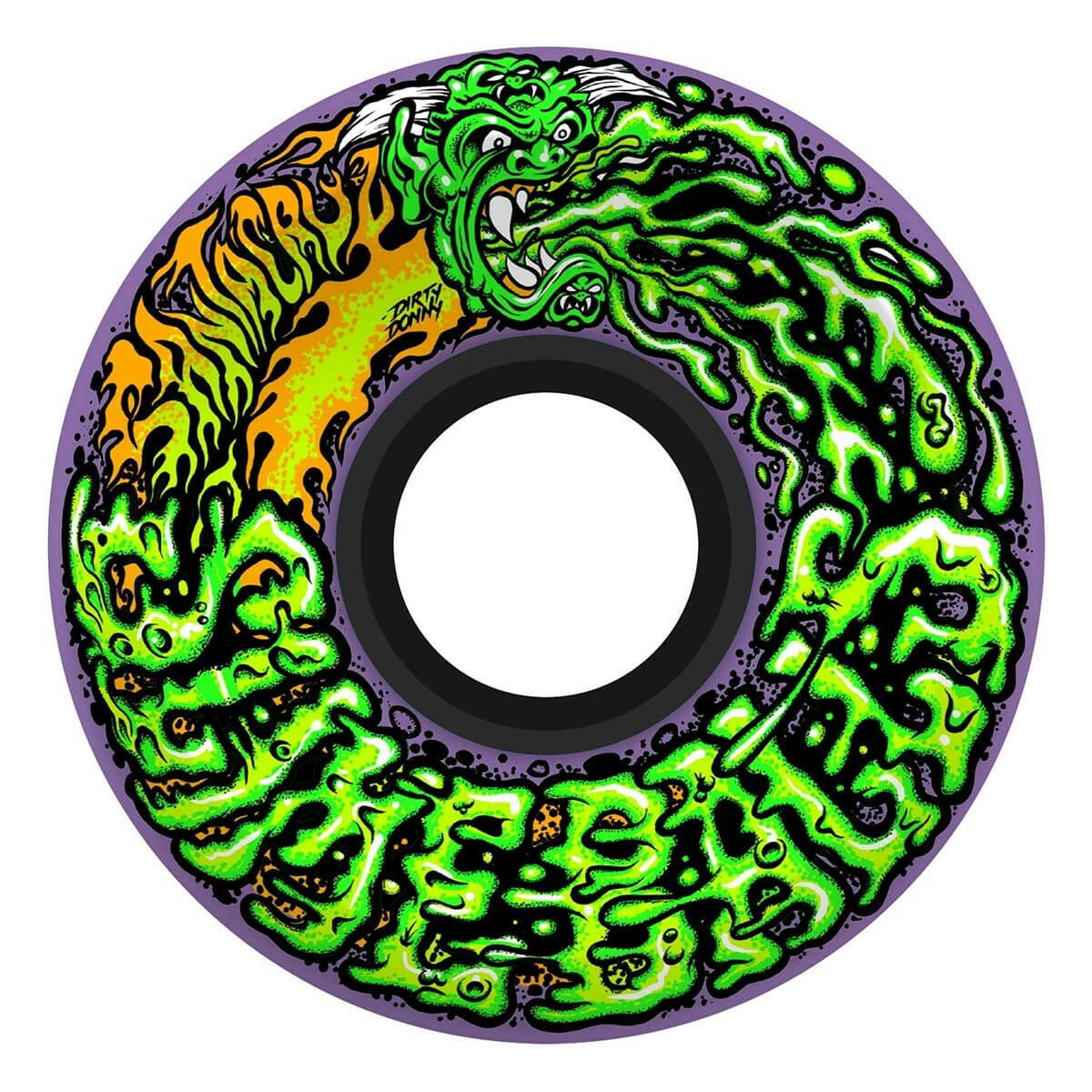 Slime Balls - Dirty Donny OG Slime Purple 60MM 78A Skateboard Wheels.