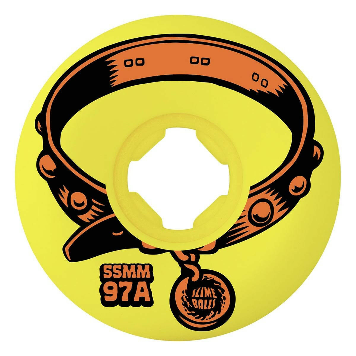 Slime Balls - Eric Dressen Pup Vomit Mini Hardline 55MM 97A Skateboard Wheels.