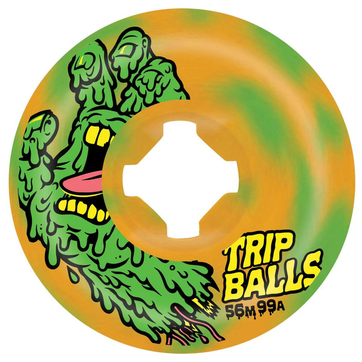 Slime Balls - Face Melter Trip Balls 56MM 99A Skateboard Wheels.