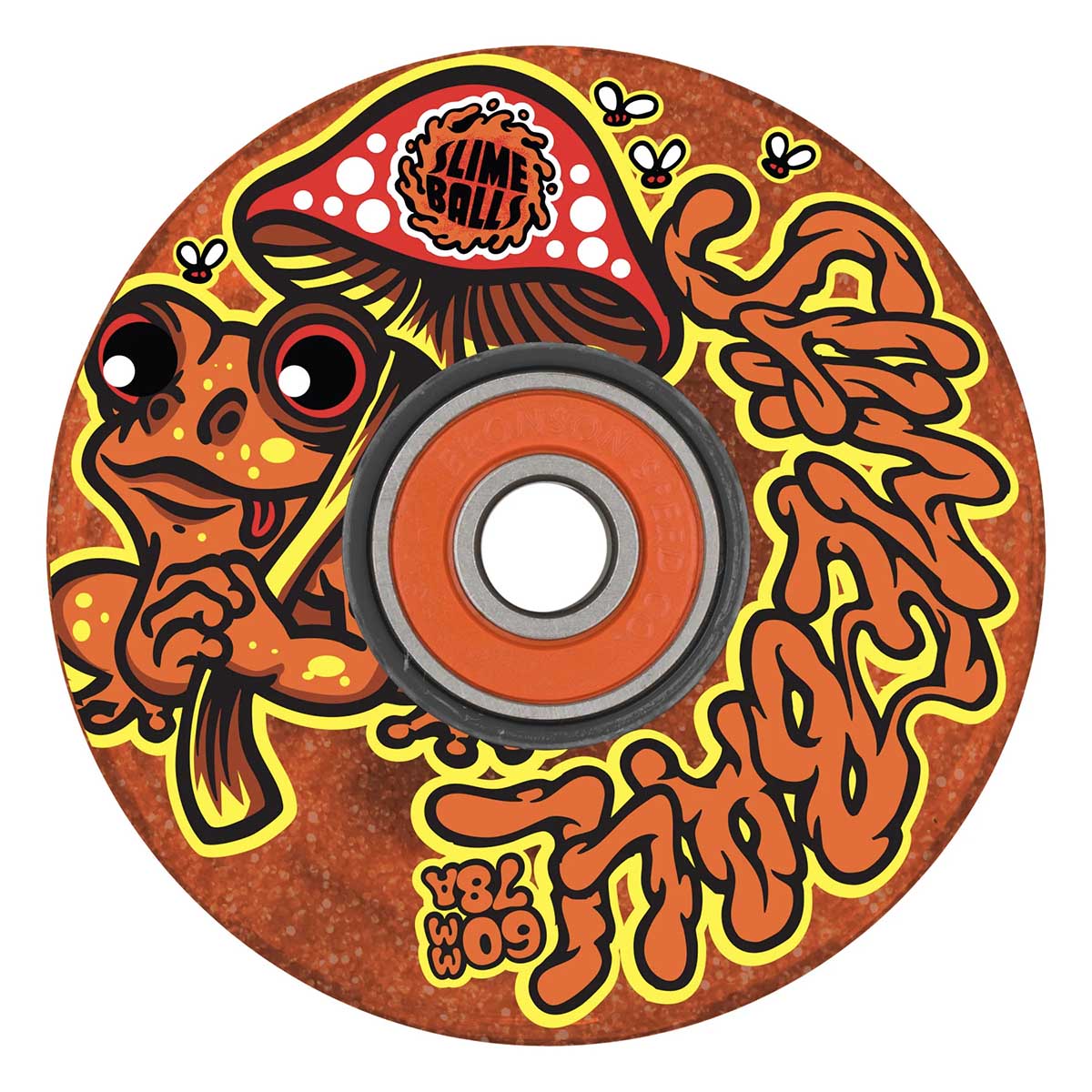 Slime Balls Frog Trip Light Ups 60MM 78A Skateboard Wheels
