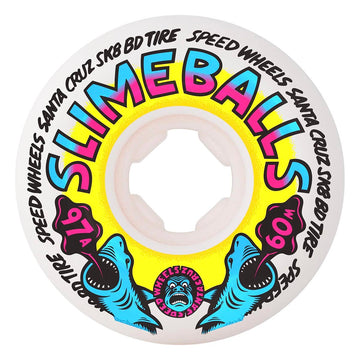 Slime Balls - Heritage Shark Spew Vomits 60MM 97A Skateboard Wheels.
