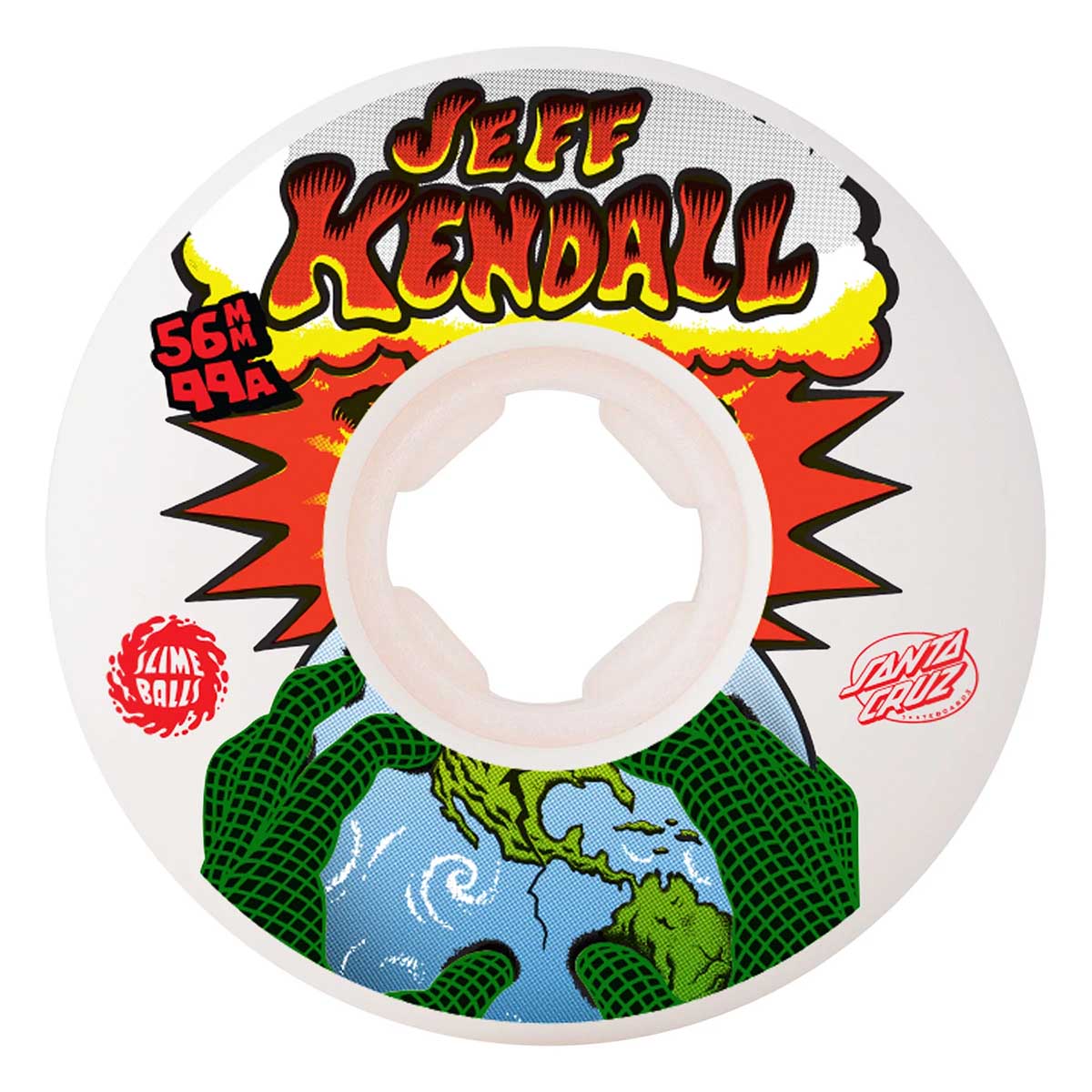 Slime Balls Kendall End Of The World Chubbies 56MM 99A Skateboard Wheels