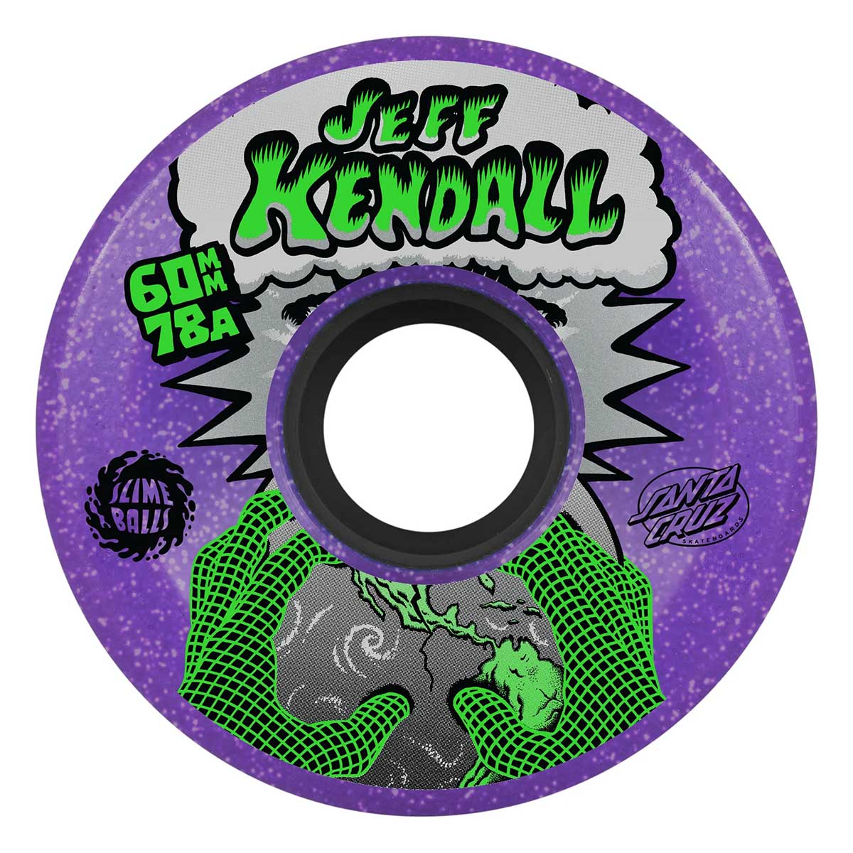 Slime Balls Kendall End Of The World 60MM 78A Skateboard Wheels
