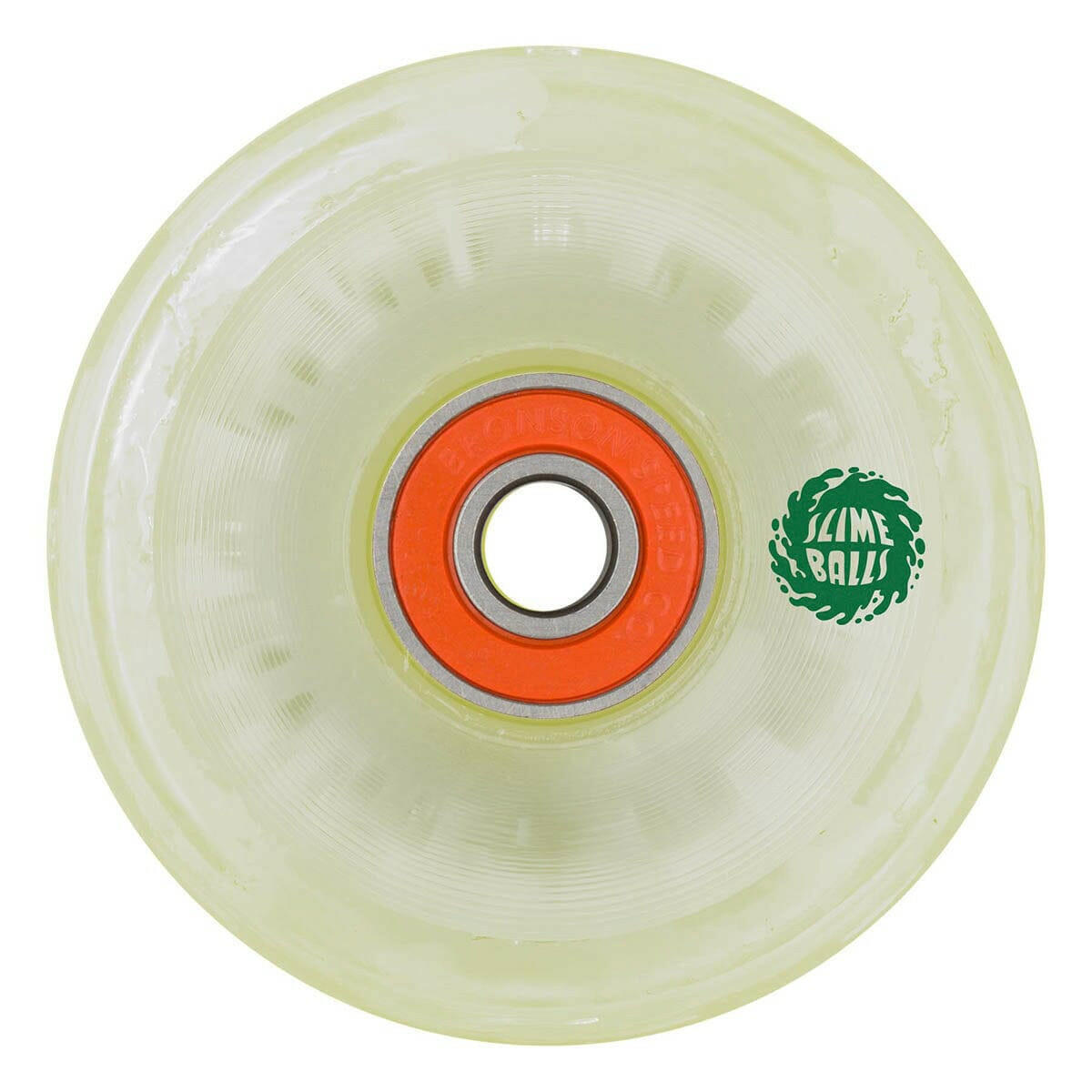 Slime Balls - Light Ups Jelly Fish Glow In The Dark 60MM 78A Skateboard Wheels.