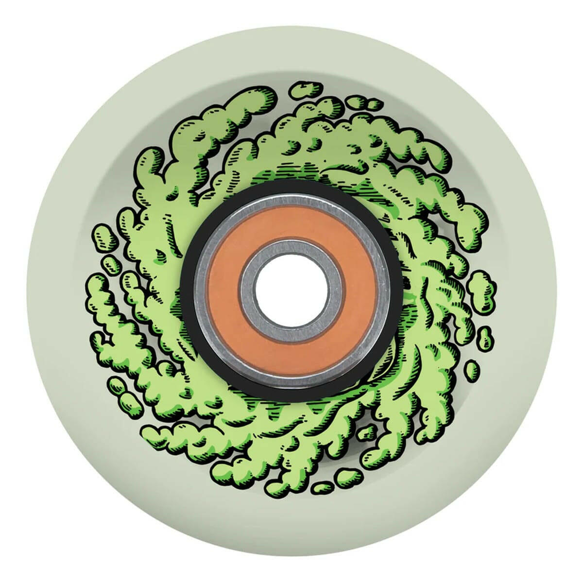 Slime Balls - Light Ups Glow In The Dark 60MM 78A Skateboard Wheels.