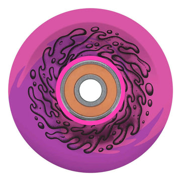 Slime Balls - Light Ups OG Slime Pink/Purple 60MM 78A Skateboard Wheels.