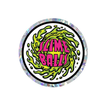Slime Balls Logo Prismatic Holographic 2.5" Sticker