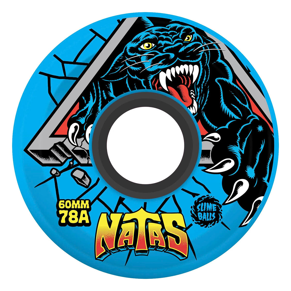 Slime Balls - Natas OG Slime 60MM 78A Skateboard Wheels.