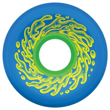 Slime Balls - OG Slime Blue/Green 60MM 78A Skateboard Wheels.