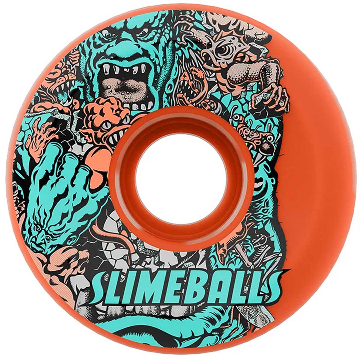 Slime Balls Roskopp Face Five Reissue OG Slime 60MM 78A Skateboard Wheels