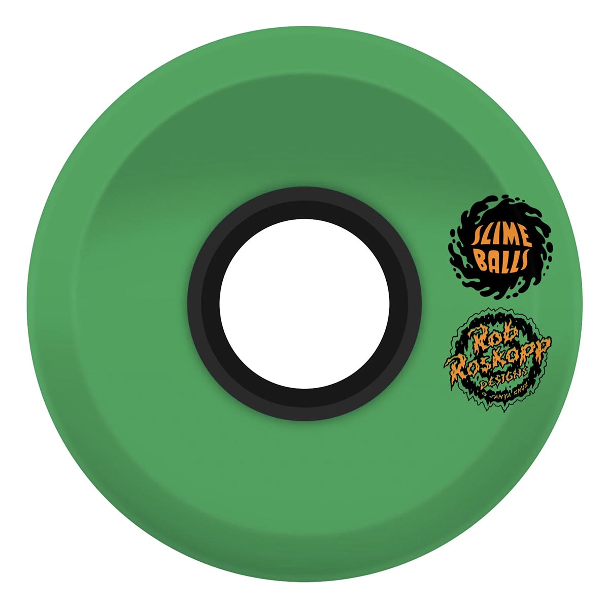 Slime Balls Roskopp Face Two Green OG Slime 60MM 78A Skateboard Wheels