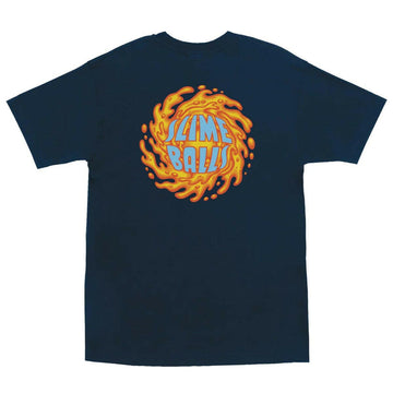 Slime Balls - SB OG Tee Navy.