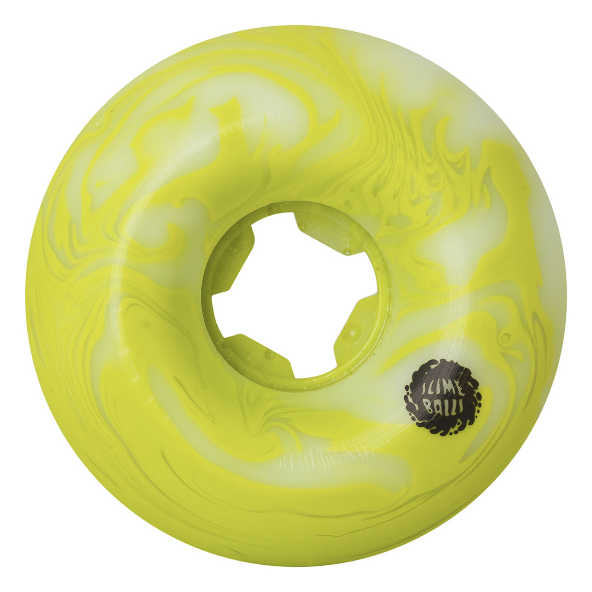OJ Snake Vomits Green/White Swirl 60MM 95A Skateboard Wheels