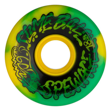 Slime Balls - Spewags OG Slime Green Yellow Swirl 60MM 78A Skateboard Wheels.