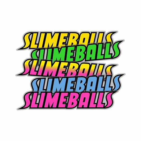 Slime Balls - Strip 4" Sticker