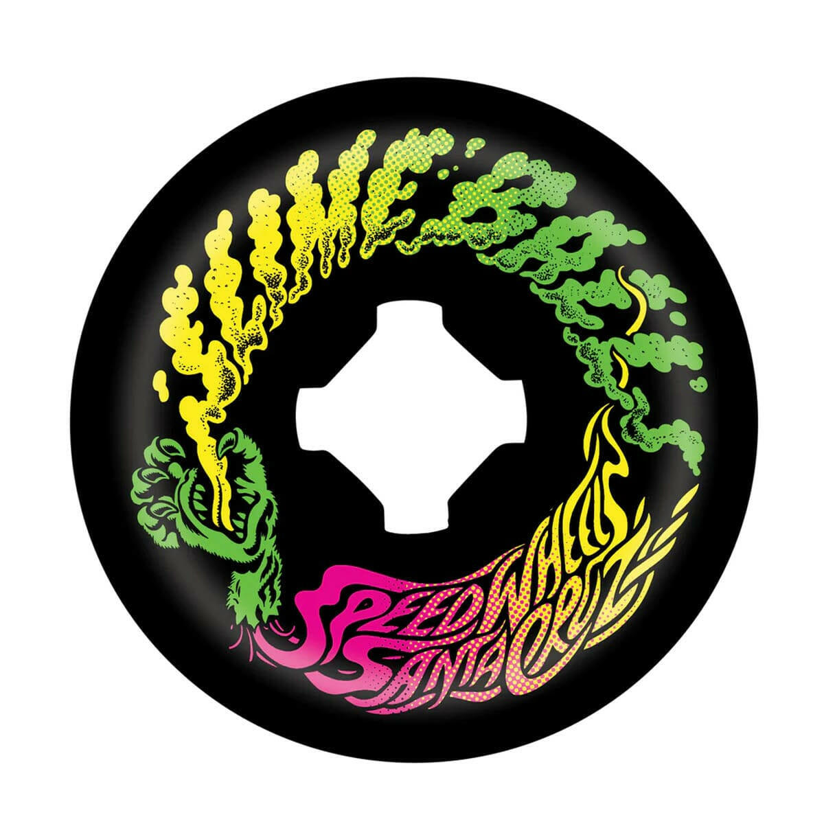 Slime Balls - Vomit Mini Black 54MM 97A Skateboard Wheels.