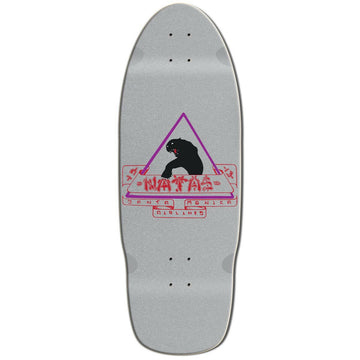 SMA - Natas Kaupas Panther Grey 10.0 Reissue Skateboard Deck.