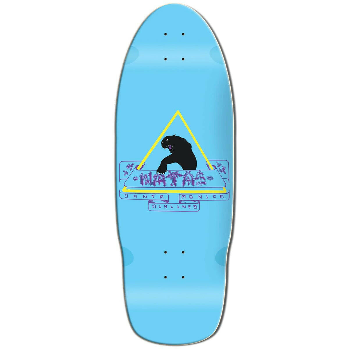 SMA - Natas Kaupas Panther Blue 10.0 Reissue Skateboard Deck.