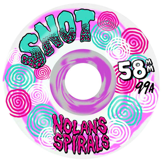 Snot Nolan Wide Boys 58MM 99A Skateboard Wheels
