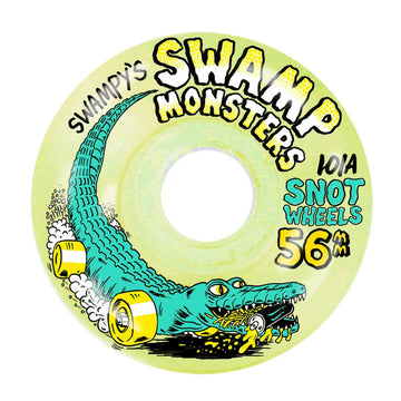 Snot - Swampy's Swamp Monsters Conical 56MM 101A Skateboard Wheels.