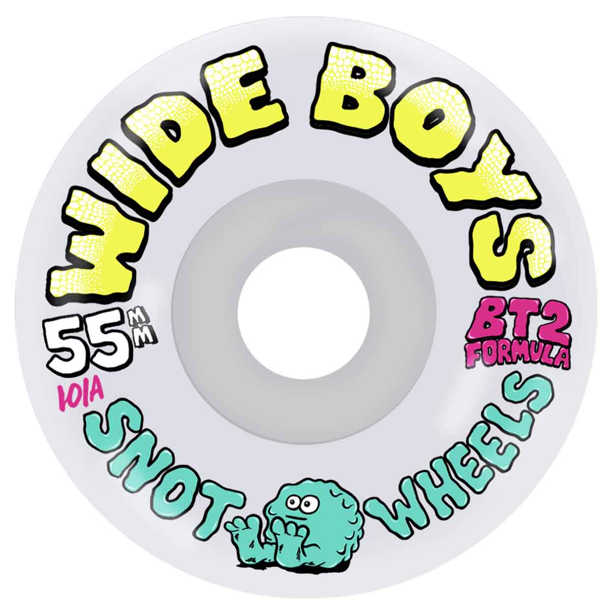 Snot Wide Boys Clear BT2 55MM 101A Skateboard Wheels