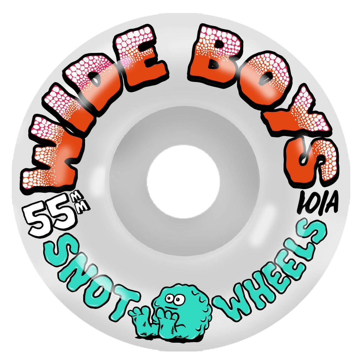 Snot - Wide Boys Glow 55MM 101A Skateboard Wheels.