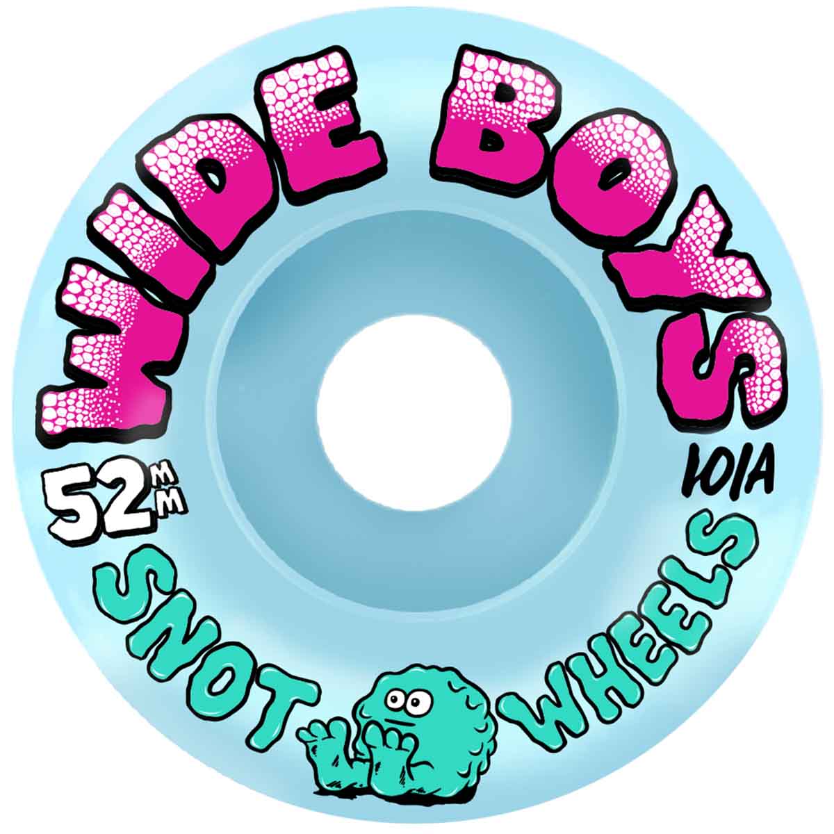 Snot Wide Boys Ice Blue 54MM 101A Skateboard Wheels
