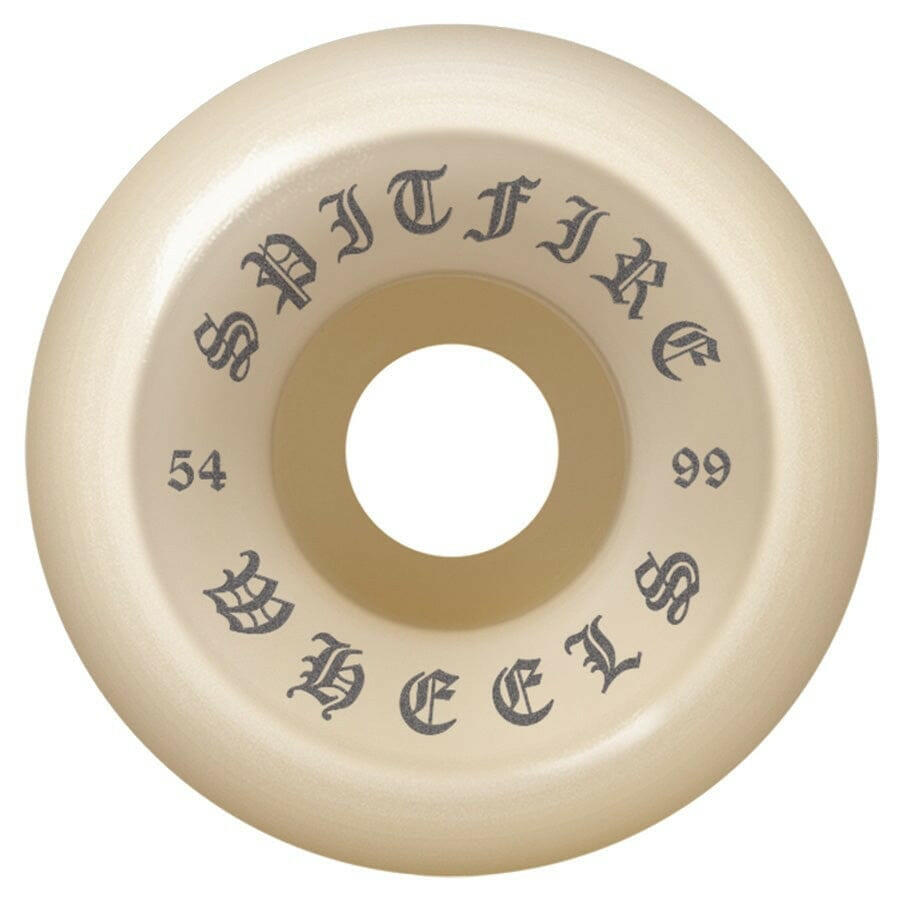 Spitfire - Yellowed OG Classics 54MM 99A Skateboard Wheels.