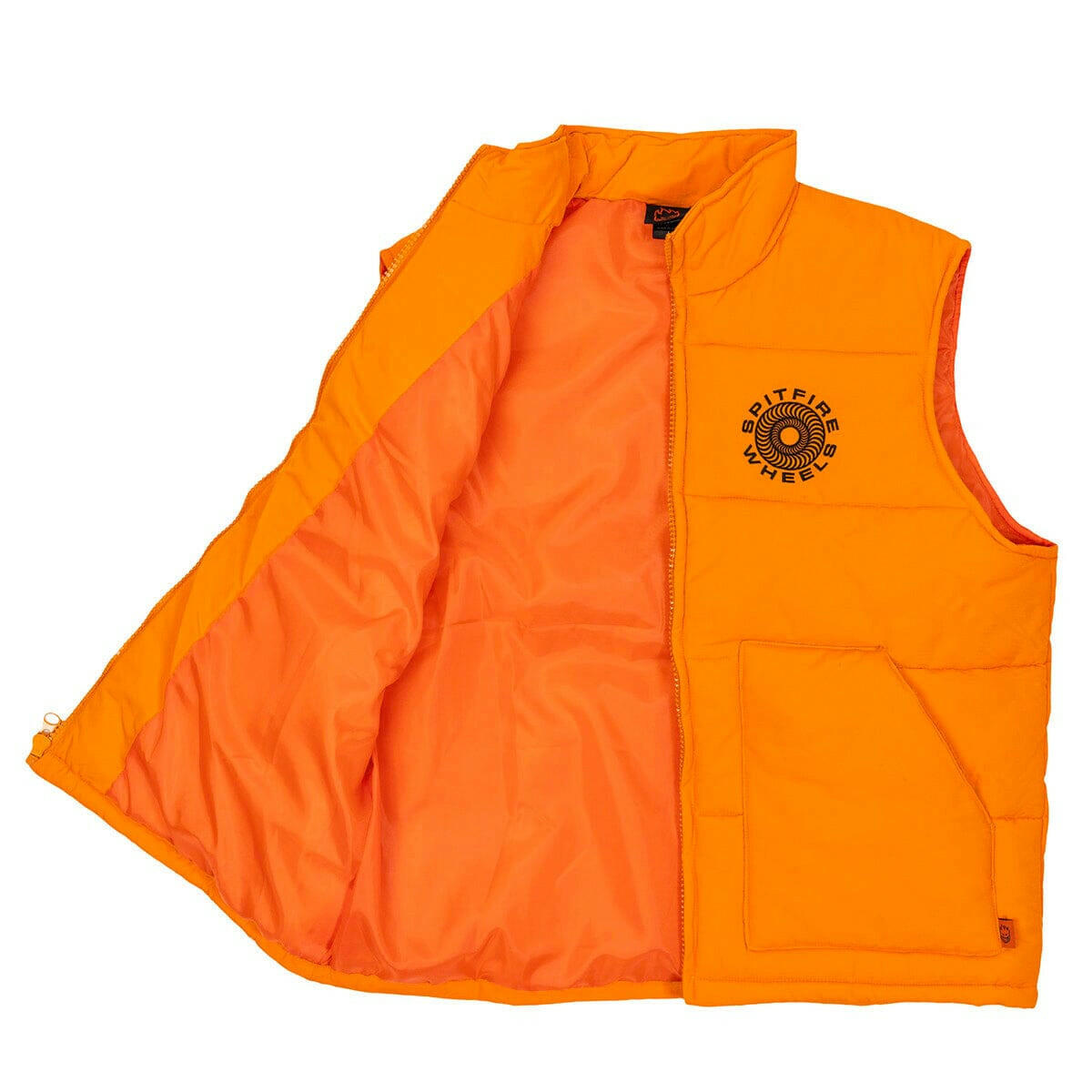 Spitfire - Classic 87 Swirl Puff Vest Orange.