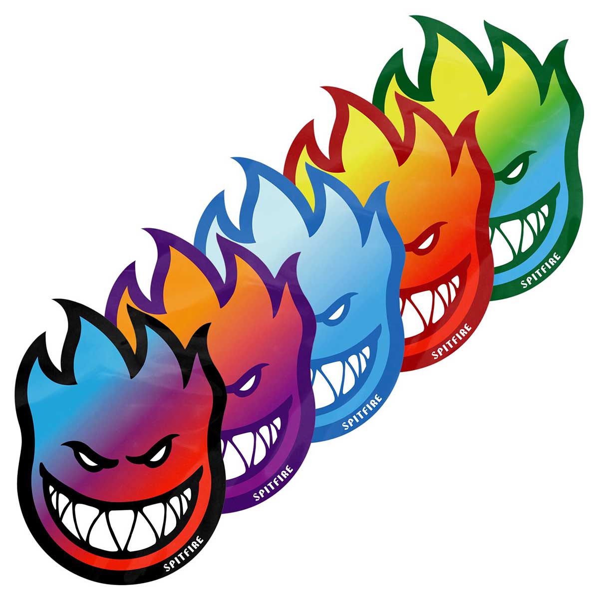 Spitfire Bighead Fade 6" Sticker