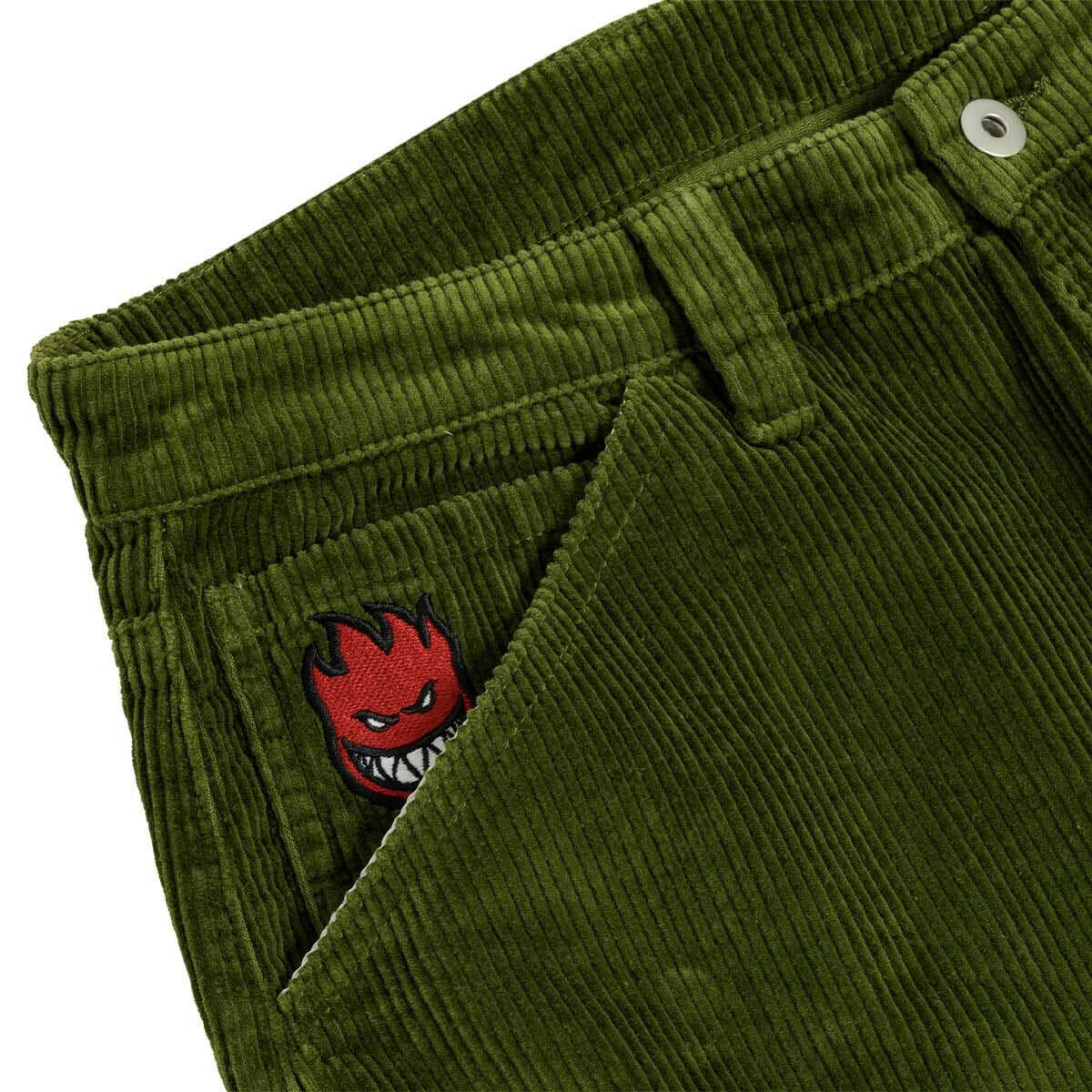 Spitfire - Bighead Fill Corduroy Pants Olive.